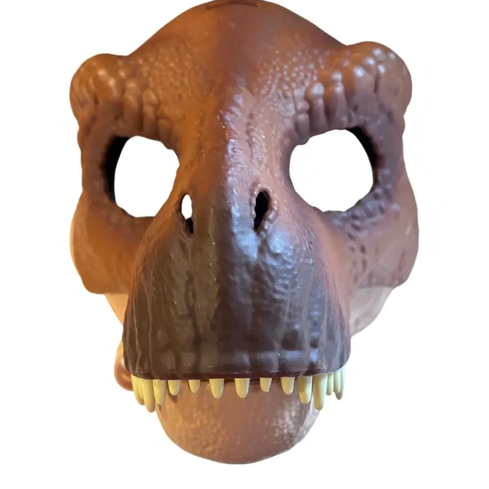 Jurassic World Tyrannosaurus Rex Chomp 'N Roar Mask Kids Toy Dinosaur Open Jaw!